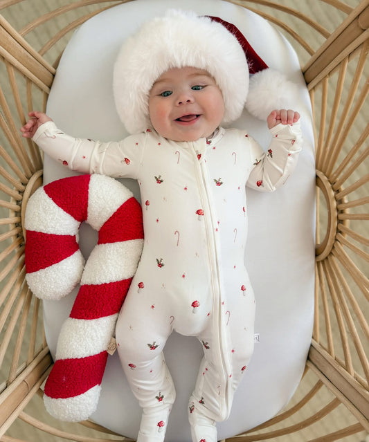 Woodland Christmas Bamboo/Organic Cotton Growsuit