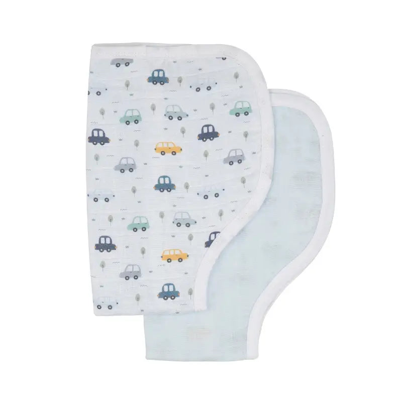 All4Ella 2 Pack Reversible Burp Cloth Collection