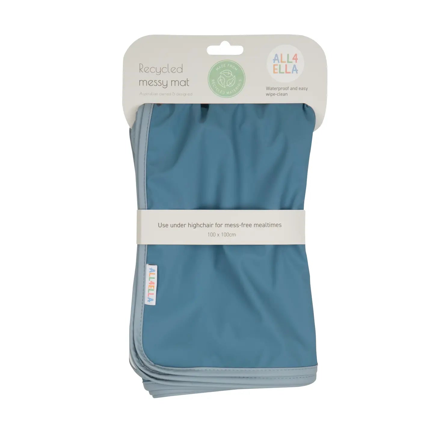 Recycled Messy Mat Blue