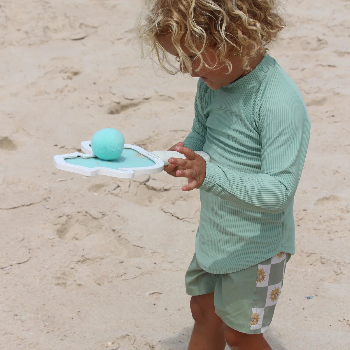 Kids Velcro Beach Bats - Sammy the Seagull