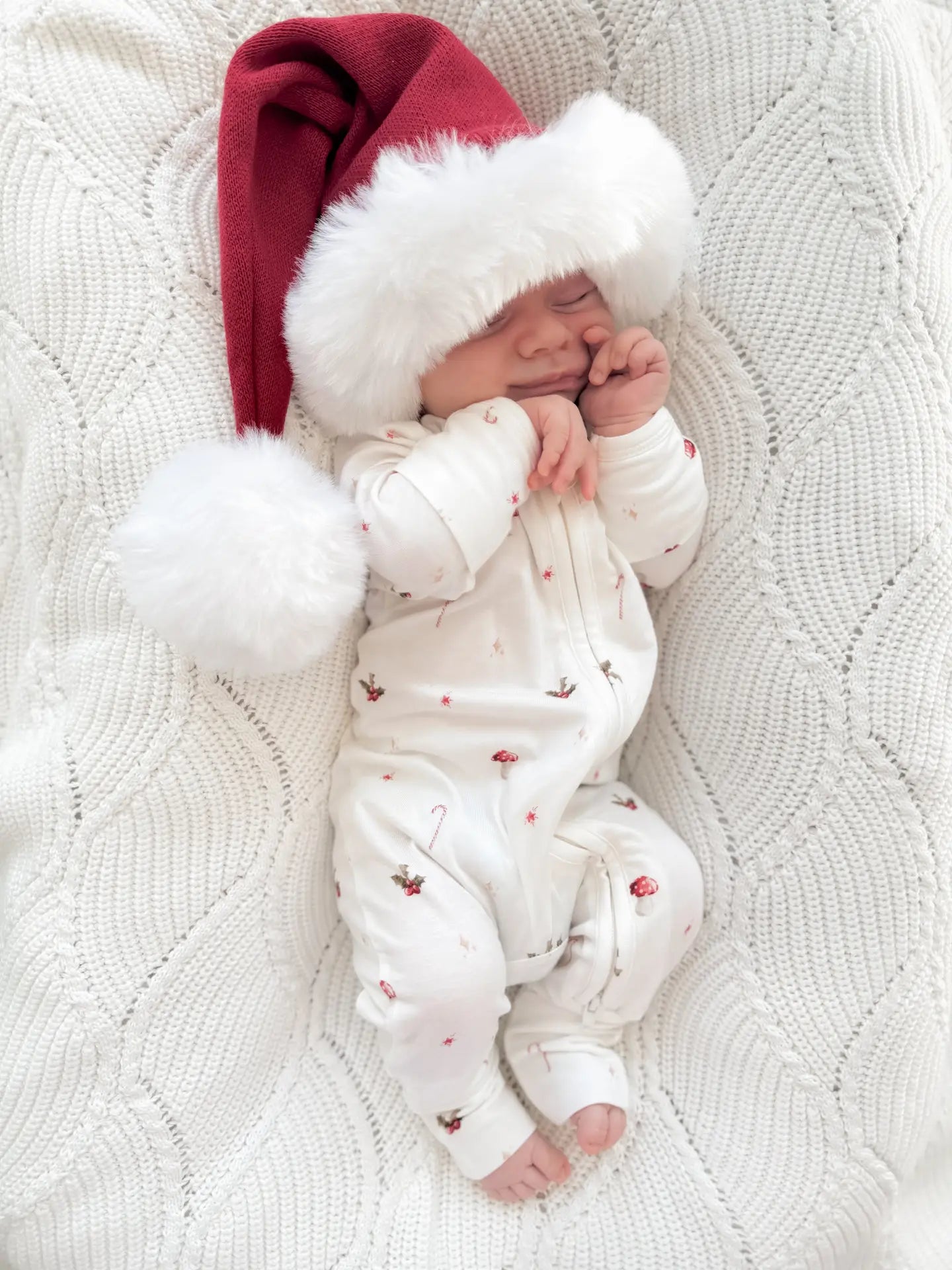 Woodland Christmas Bamboo/Organic Cotton Growsuit
