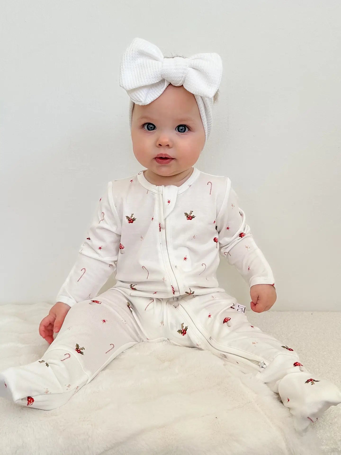 Woodland Christmas Bamboo/Organic Cotton Growsuit