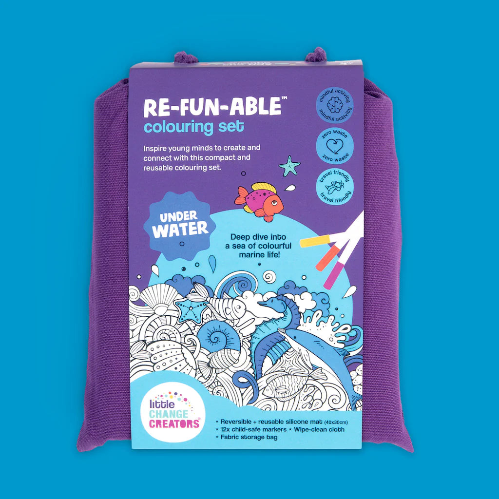 Little Change Creators Re-FUN-able™Colouring Set Collection