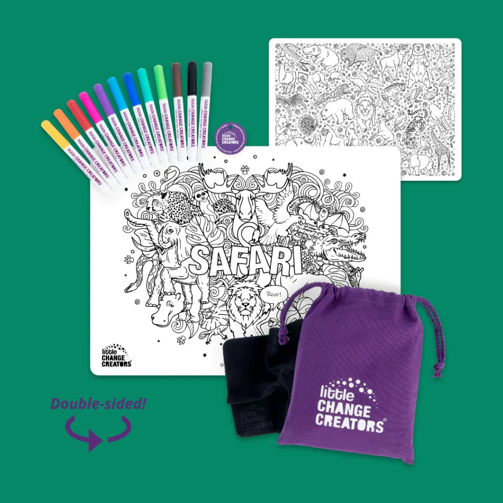 Little Change Creators Re-FUN-able™Colouring Set Collection