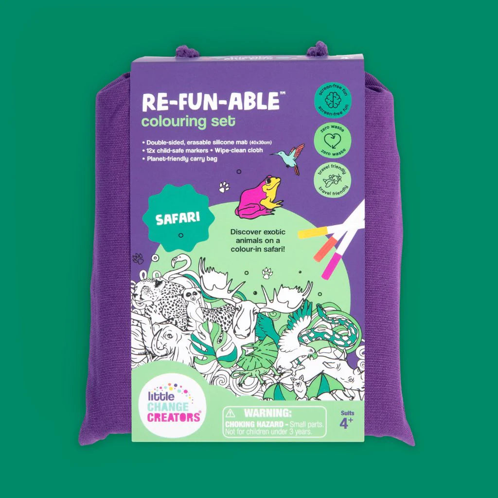Little Change Creators Re-FUN-able™Colouring Set Collection