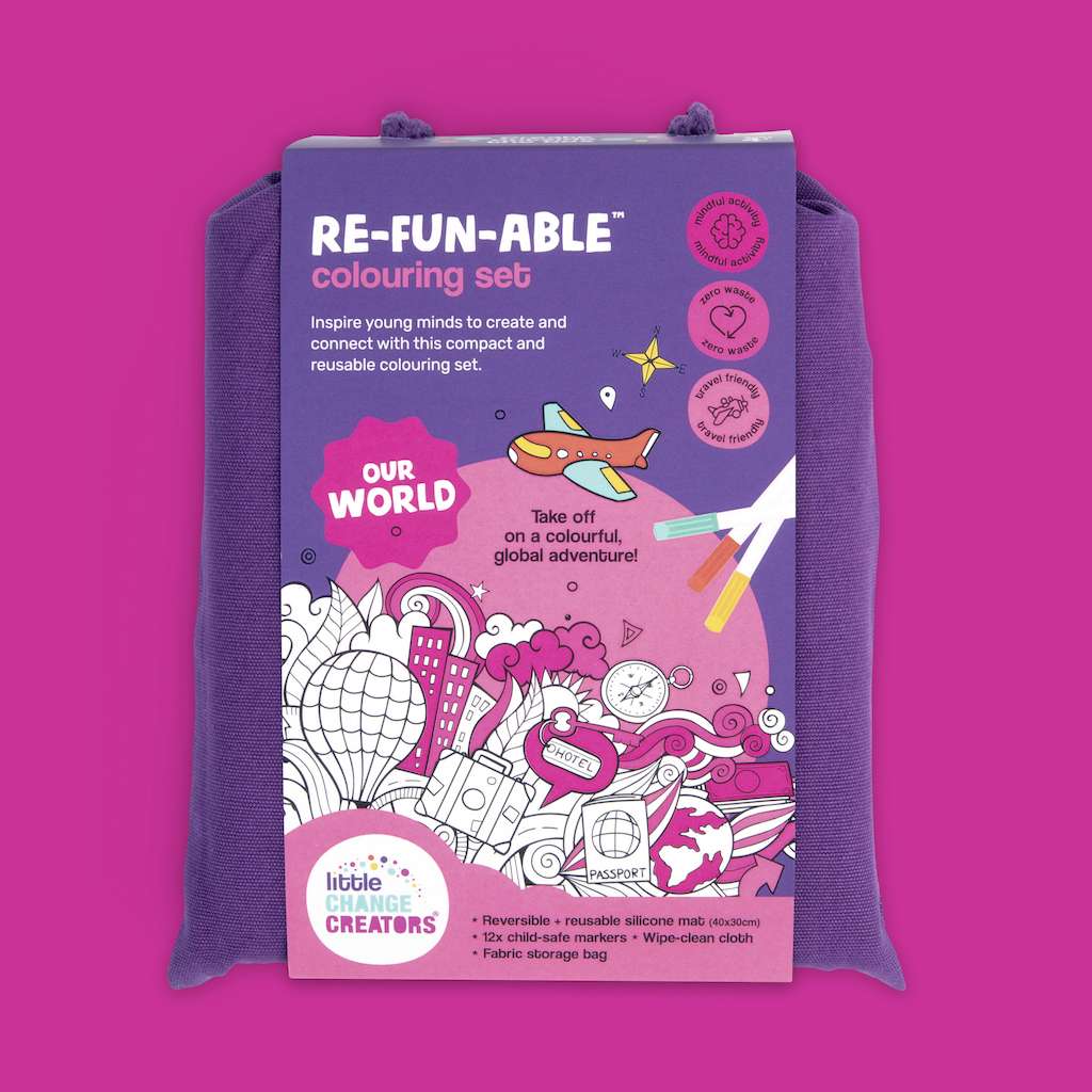 Little Change Creators Re-FUN-able™Colouring Set Collection