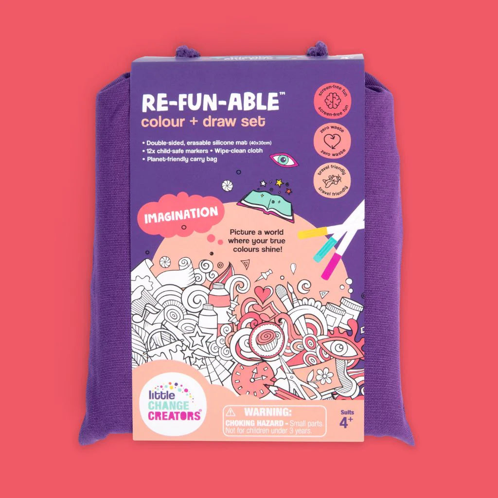 Little Change Creators Re-FUN-able™Colouring Set Collection