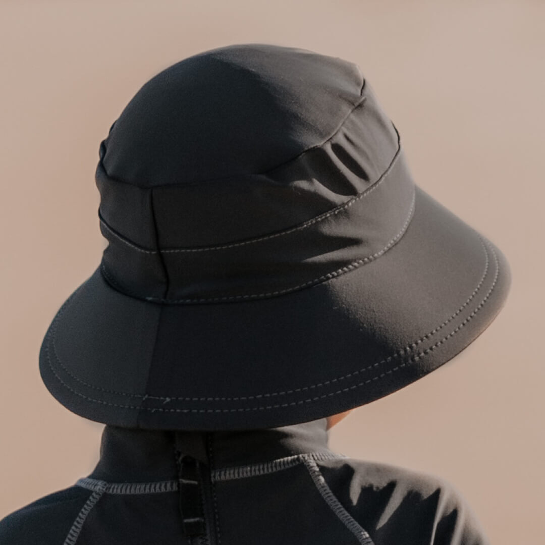 Kids Beach Bucket Hat - Slate