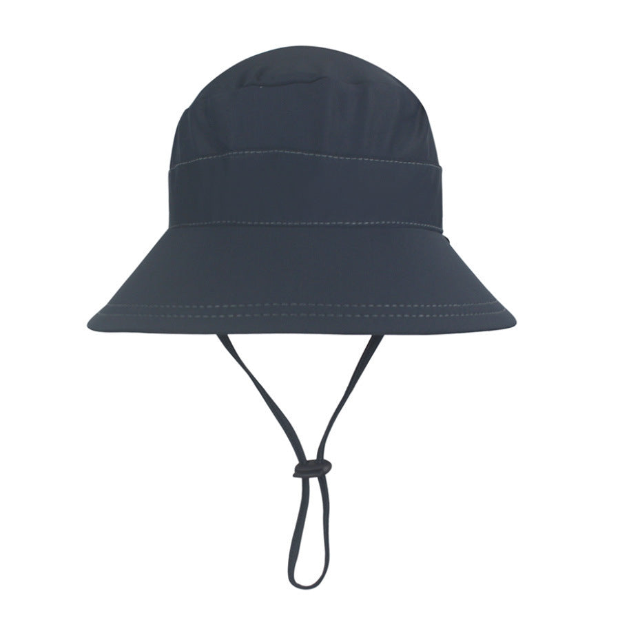 Kids Beach Bucket Hat - Slate