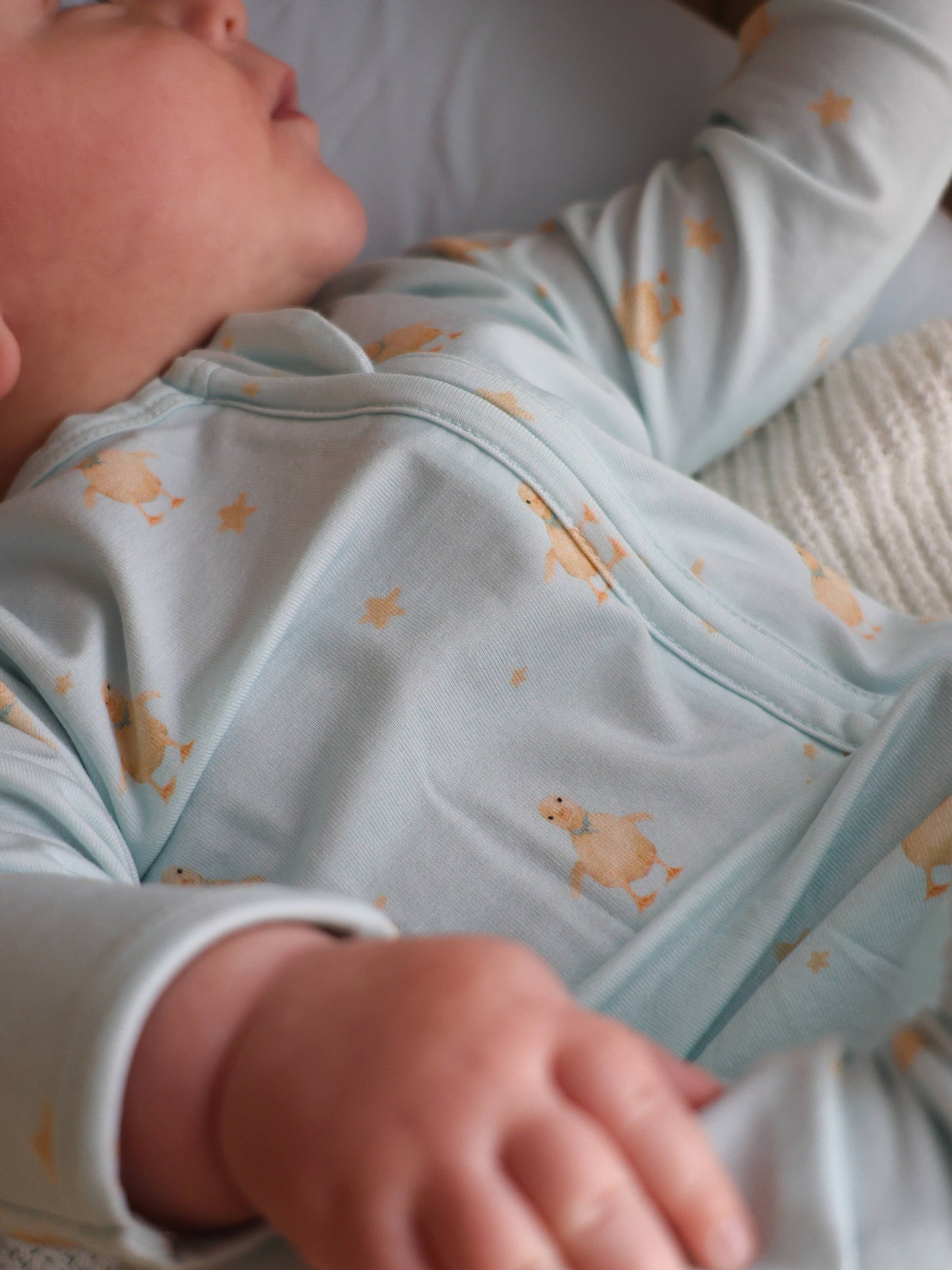 Little Duck Bamboo/Organic Cotton Growsuit