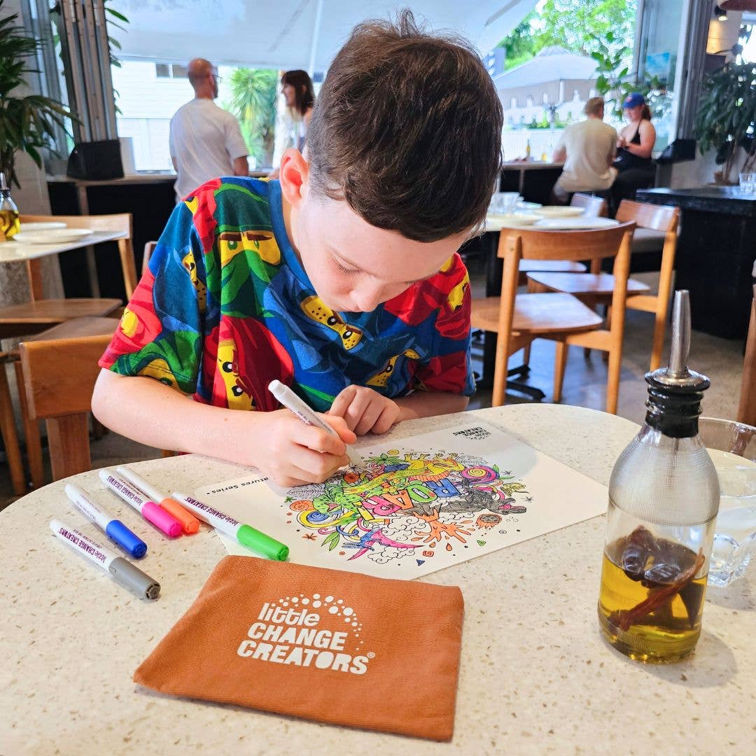 SPLASH! Pocket Silicone Colouring Mat