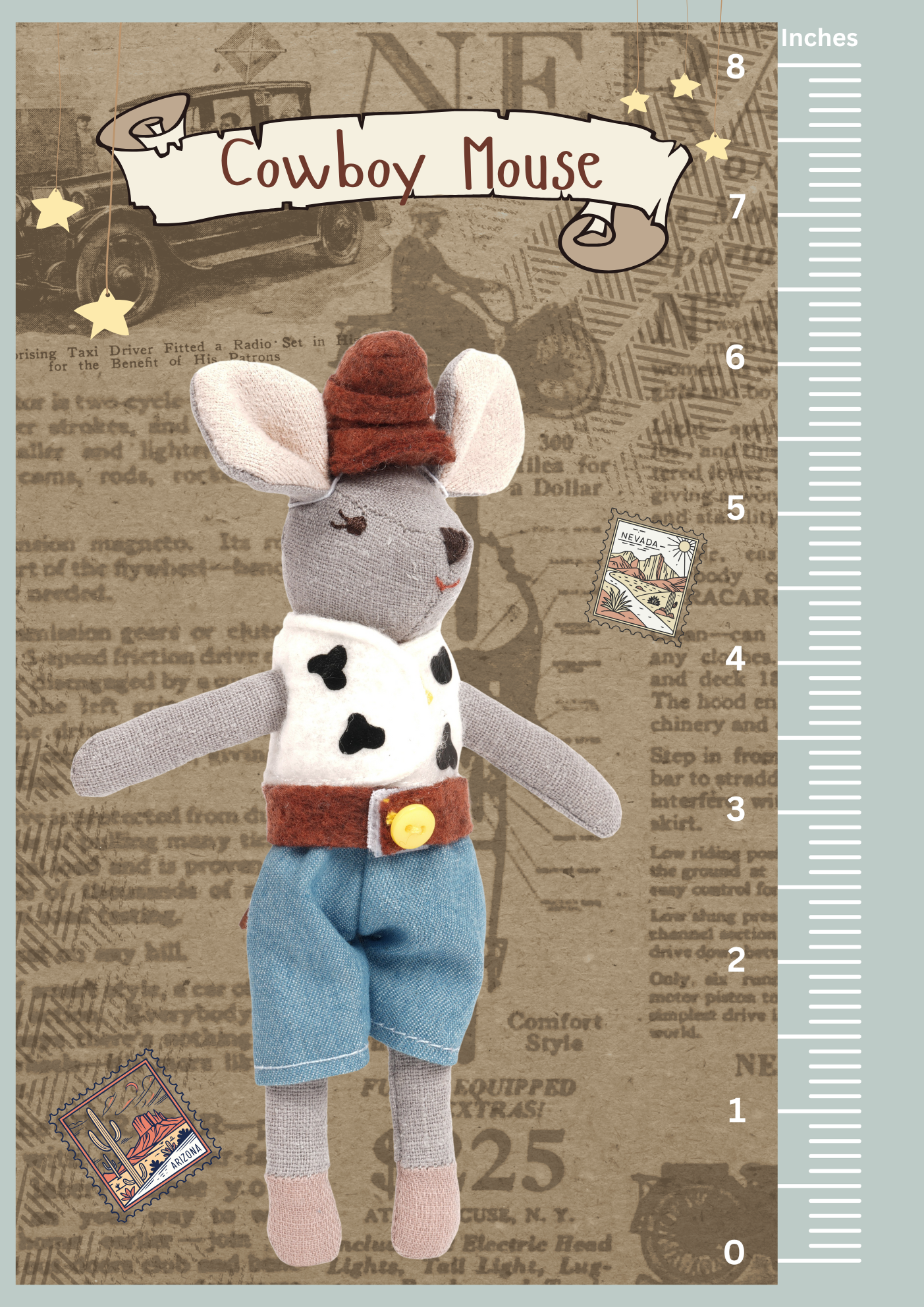 Levlovs Cowboy Mouse
