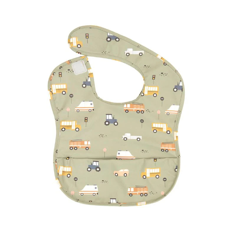 Recycled Pouch Bibs Trucks