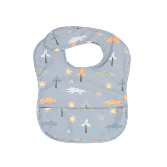 Recycled Pouch Bibs Crocodile