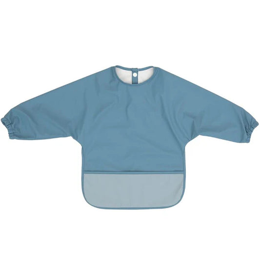 Recycled Long Sleeve Bib Two Tone Blue