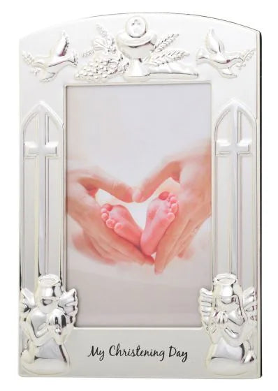 My Christening Frame Silver 4 x 6