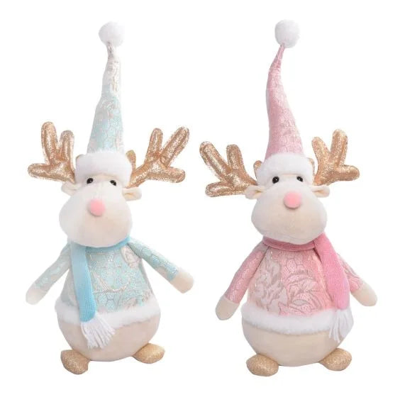 Glitter Reindeer Sitting