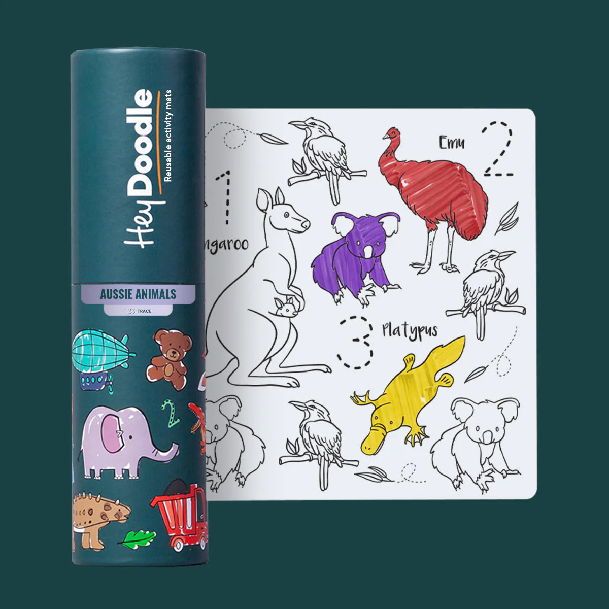 Hey Doodle Silicone Mini Mats