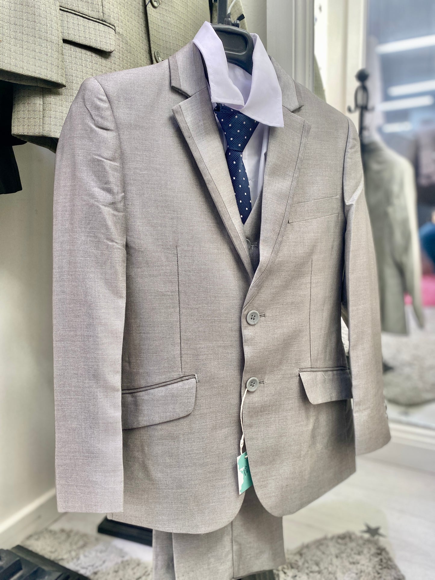 Formal Boy’s 5 Piece Tailored Suits