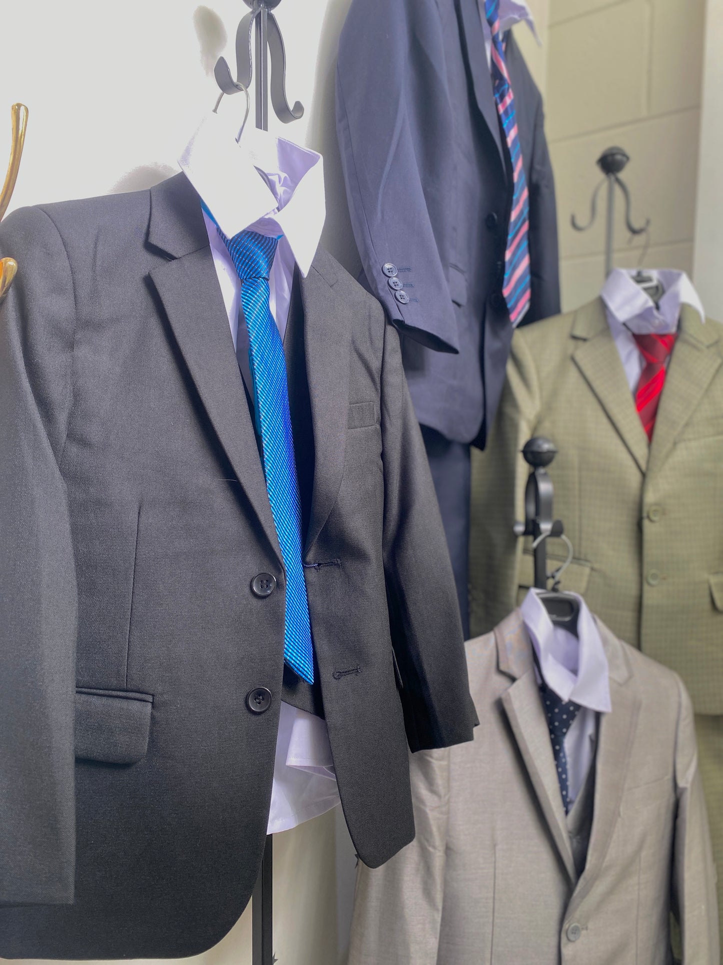 Formal Boy’s 5 Piece Tailored Suits