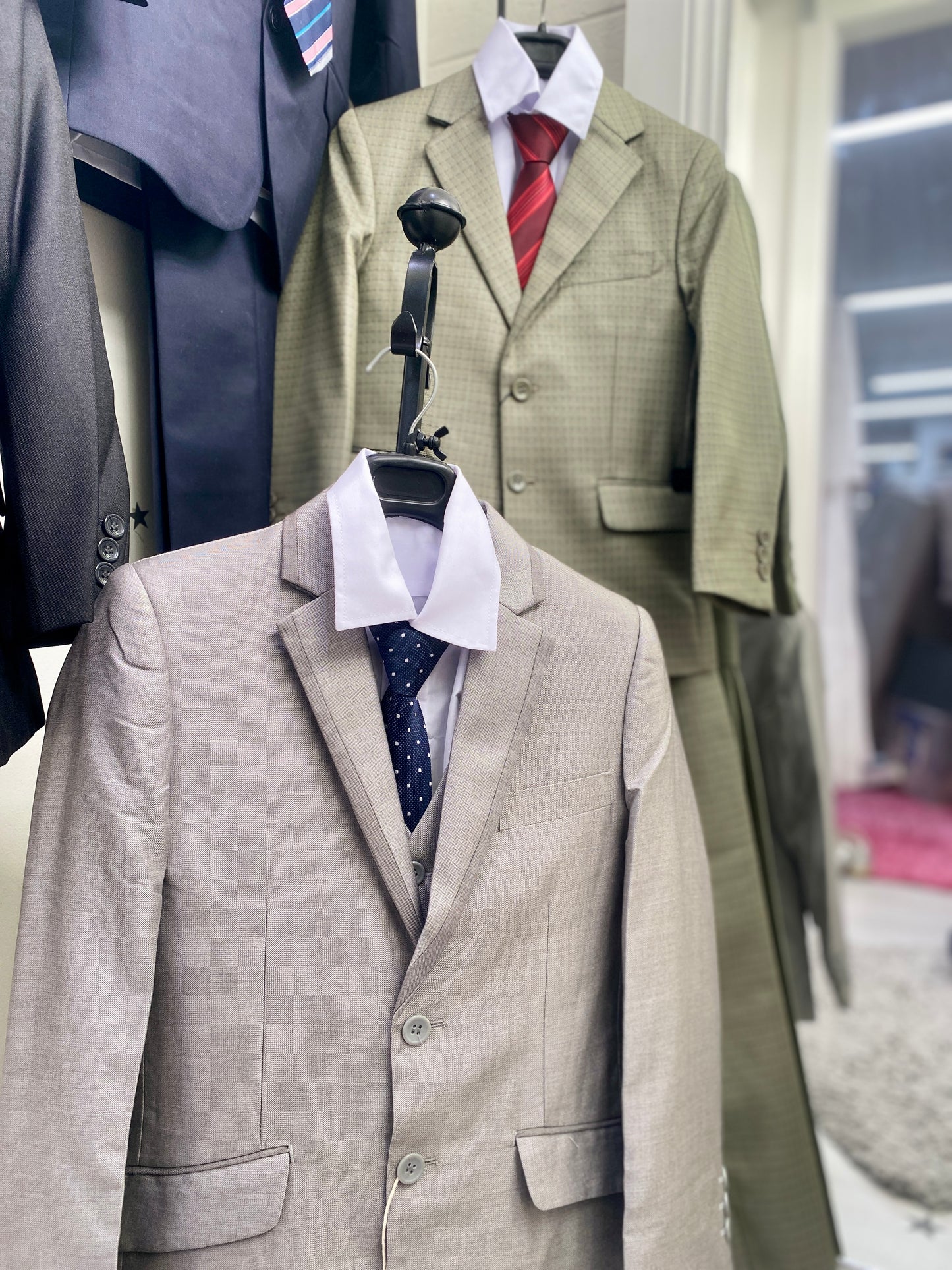 Formal Boy’s 5 Piece Tailored Suits