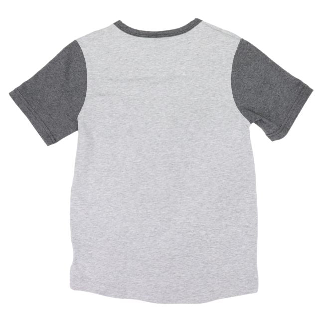Korango Colour Block Tee's - Tapioca & Grey