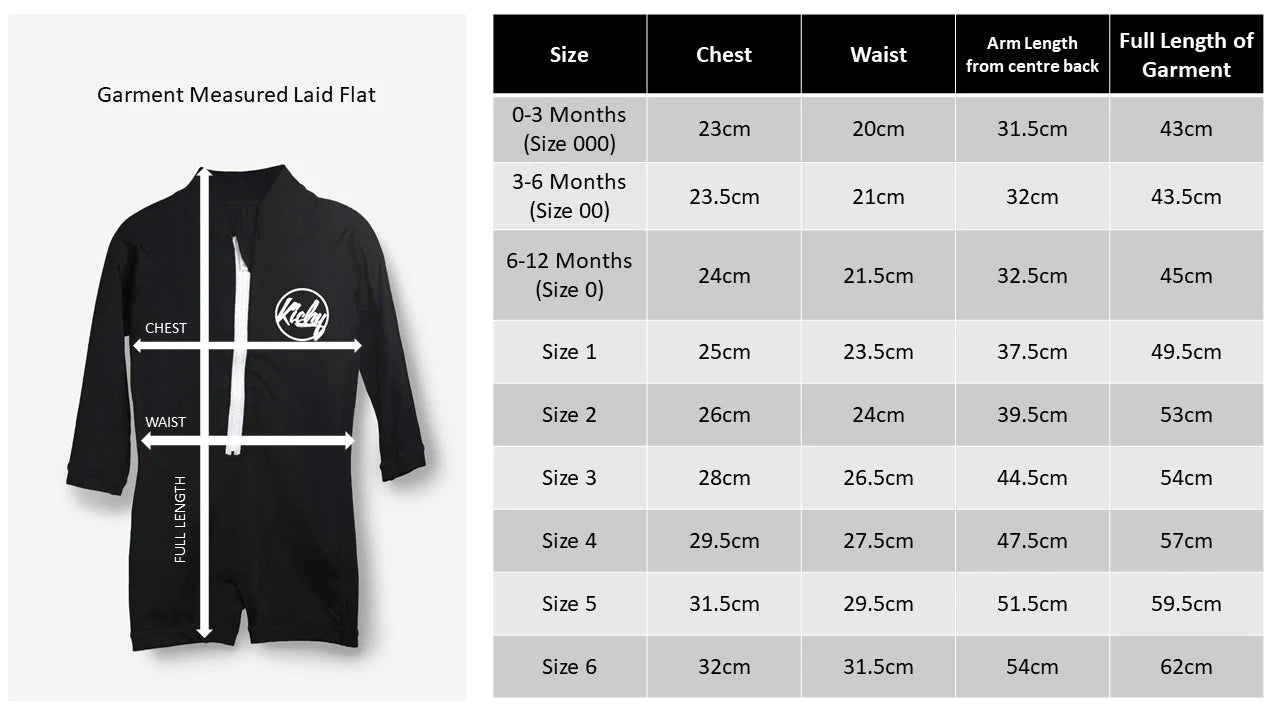 Kicky Swim Girls One Piece Rashguard Suit Collection