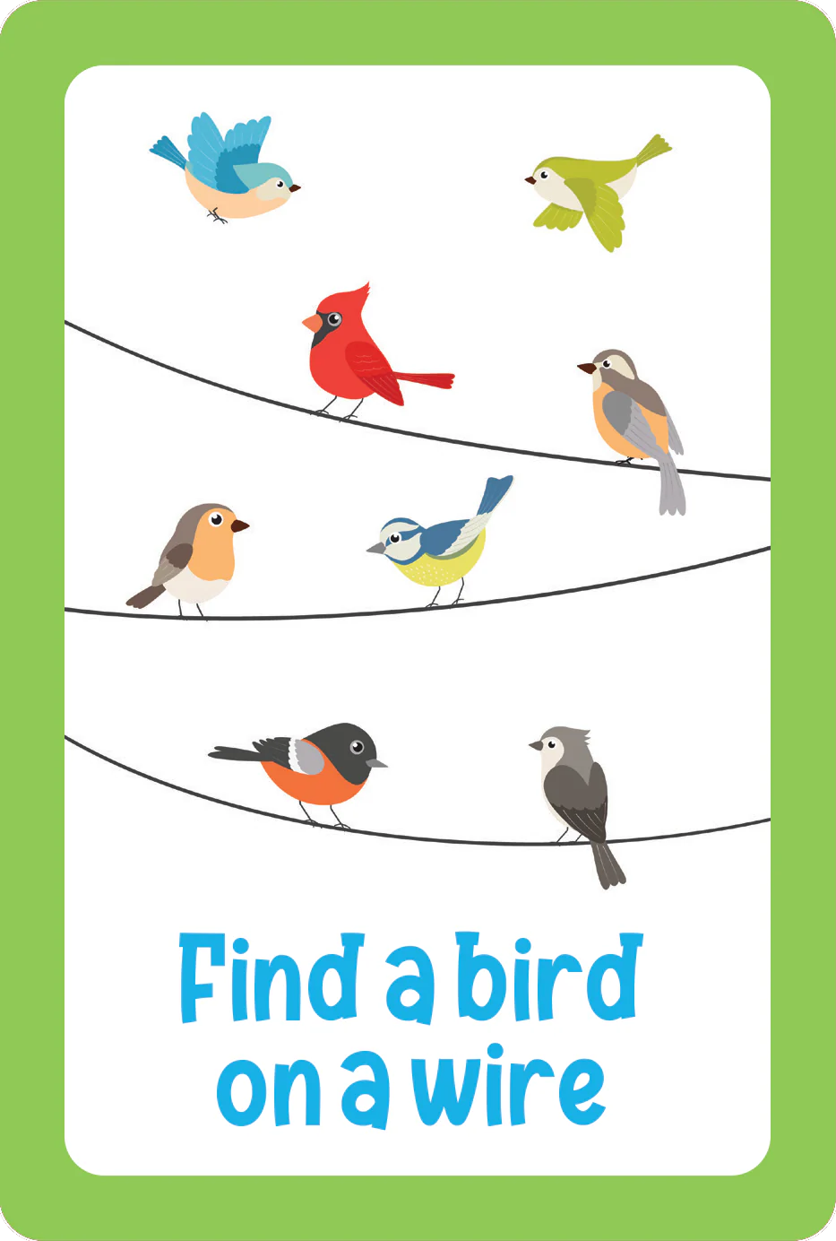 Seek and Find Scavenger Hunt Travel Cards