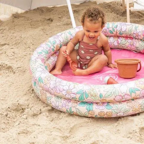 Swim Essentials Inflatable Kids Pool, Pink Blossom, 60cm