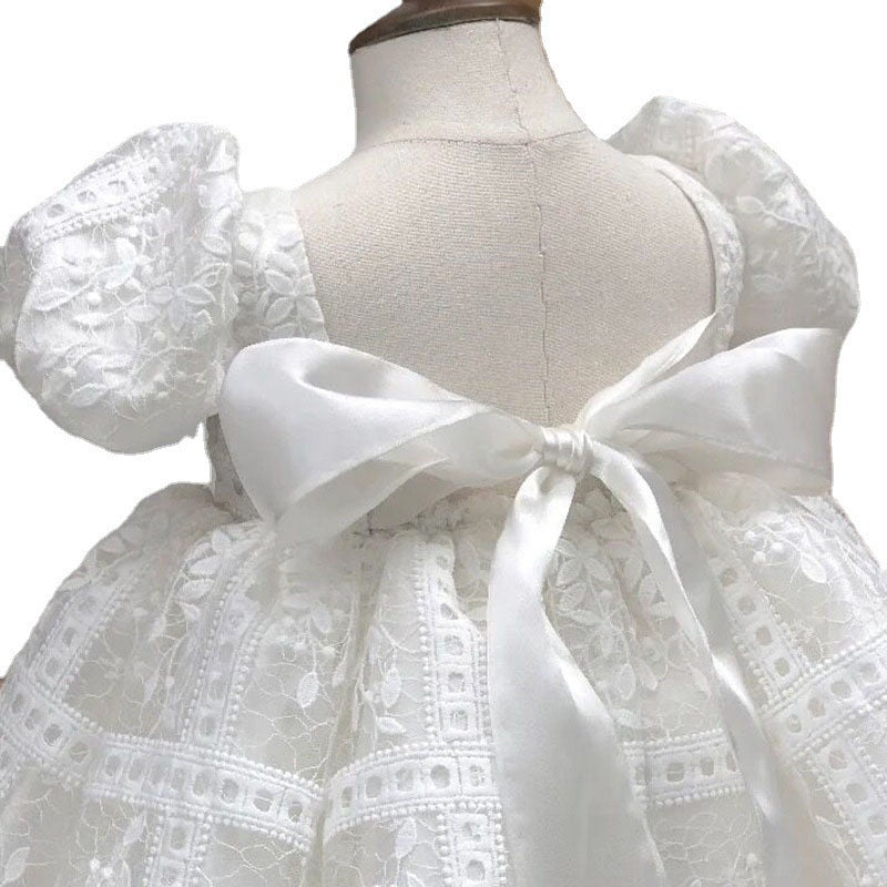 Airlie’s White Lace Dress