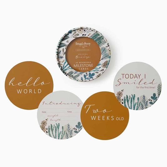 Snuggle Hunny Arizona Milestone Cards