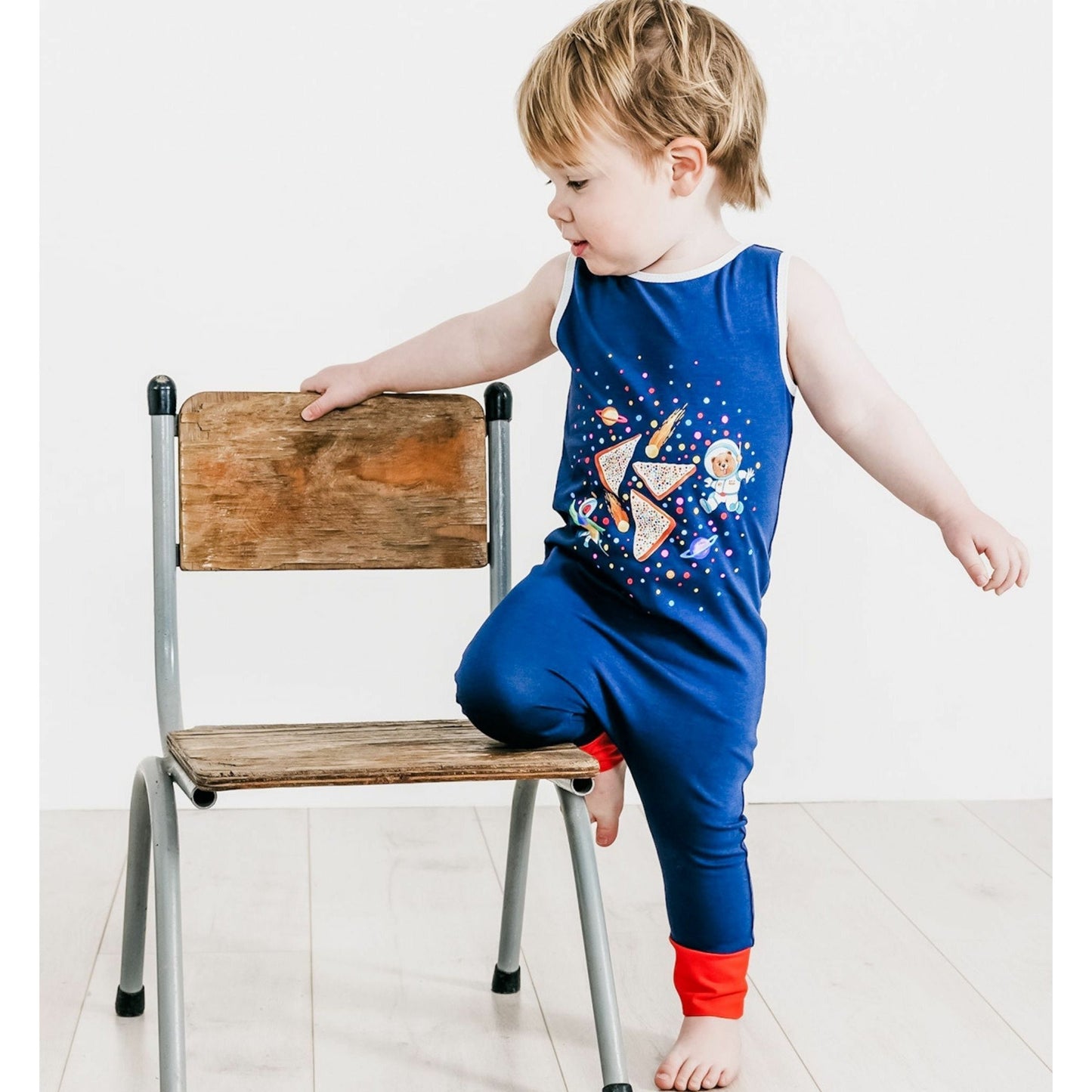Sprinkle Galaxy Organic Romper Collection 6-12 months only!