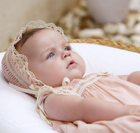 Spanish Lace & Linen 3 piece set - 9 to 12 months only!