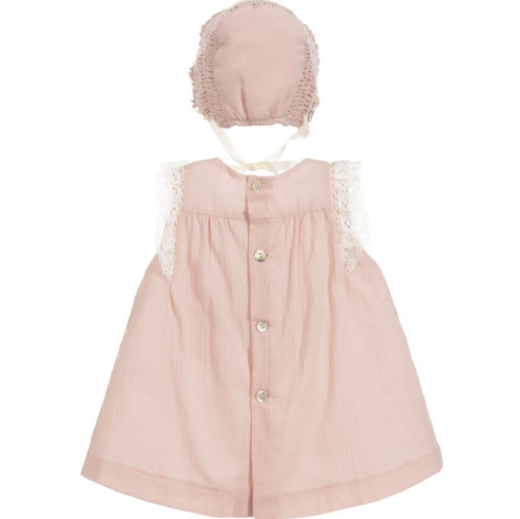 Spanish Lace & Linen 3 piece set - 9 to 12 months only!