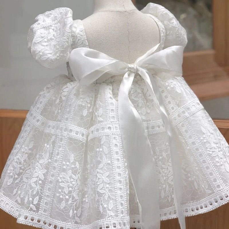 Airlie’s White Lace Dress