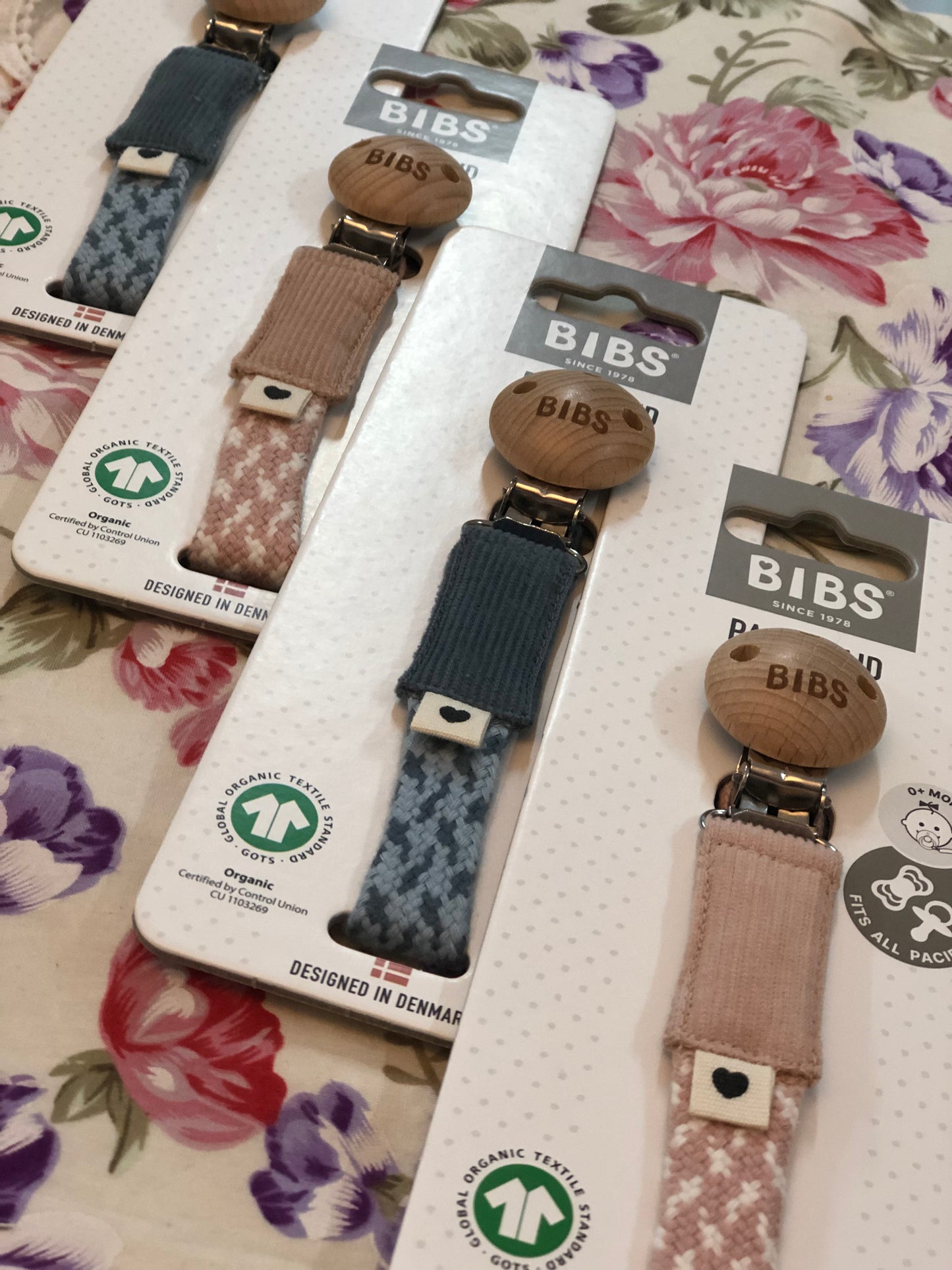 BIBS Pacifier Clips