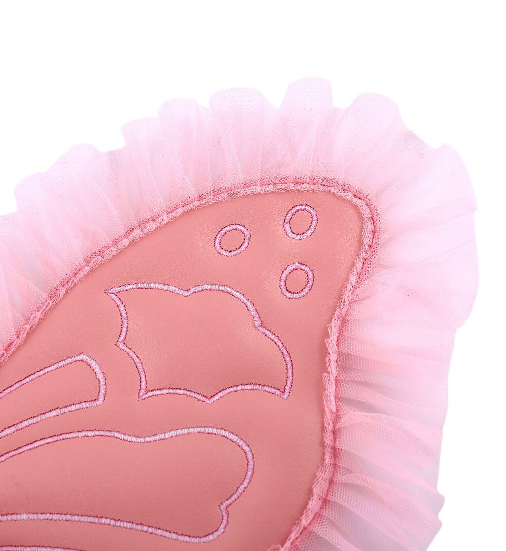 Three Tots Vegan Leather Butterfly Wings, Wand and Crown from