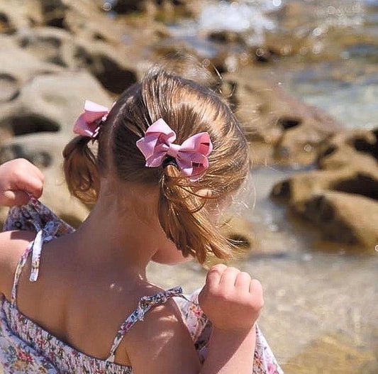 Sister Bows Pigtail Pairs