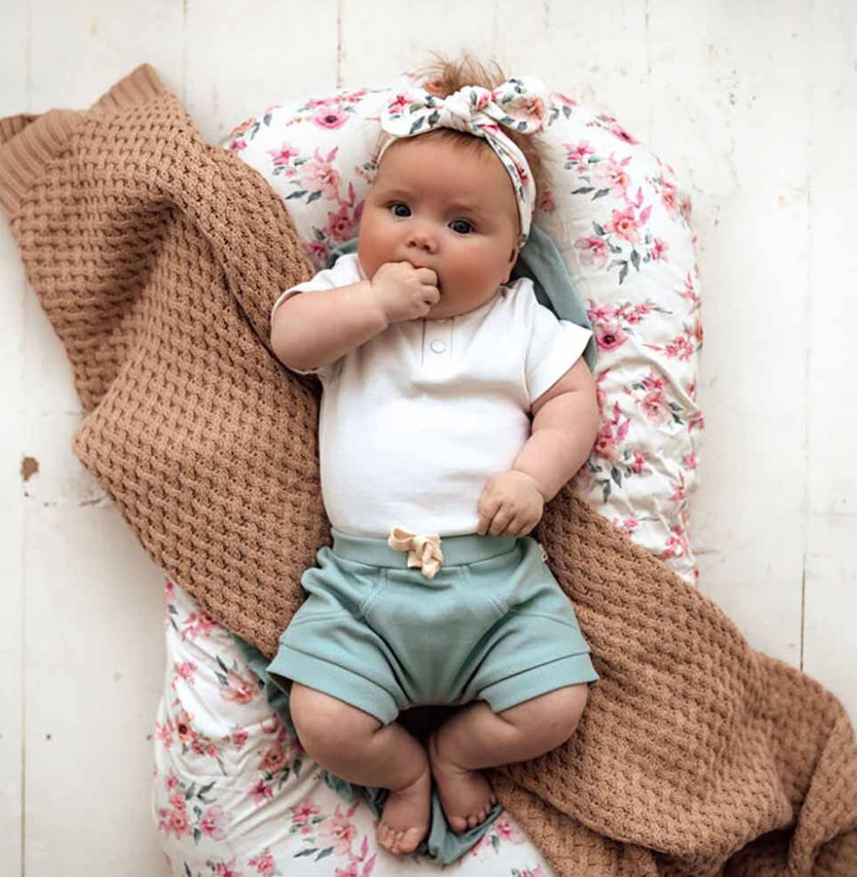 Sage Organic Cotton Shorts