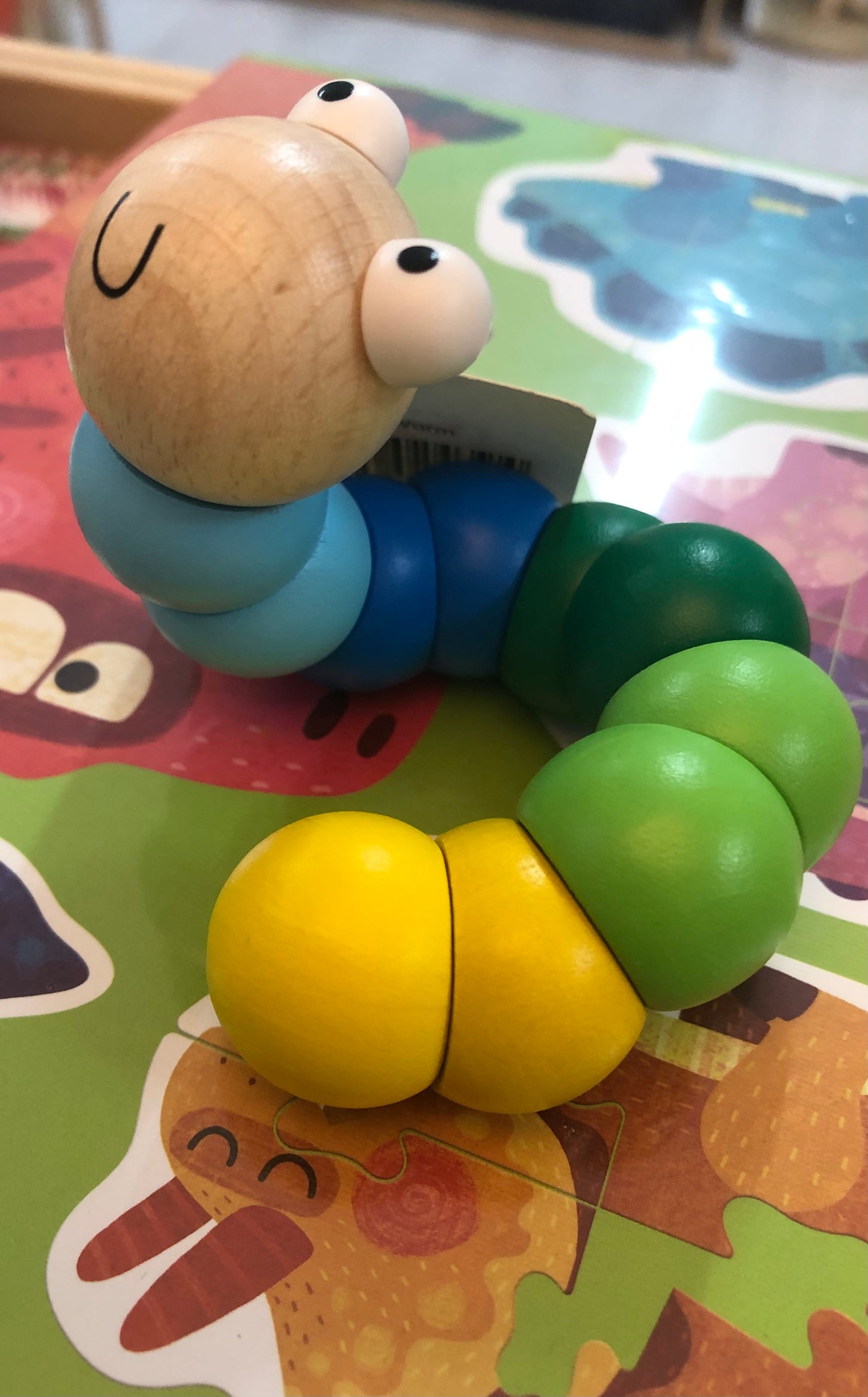 Wiggly Wooden Worms