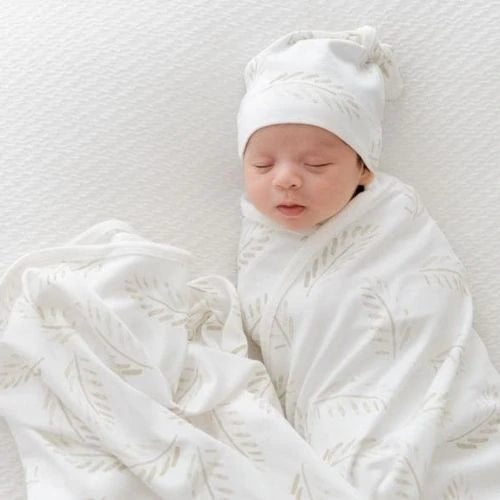 Jersey Swaddles with Matching Headpieces