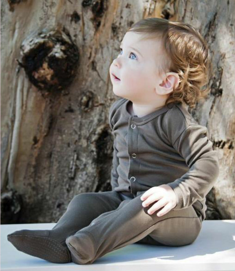 L'oved Baby Organic Footed Romper