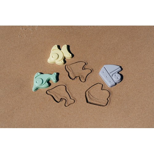 I AM GREEN Sand Moulds, 6 pieces