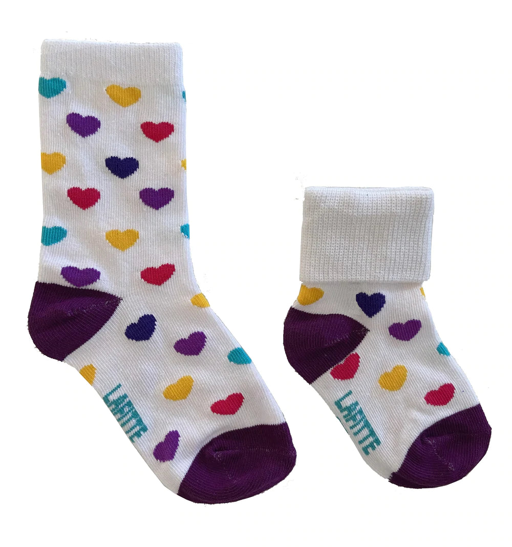La Fitte Girls Graphic Socks