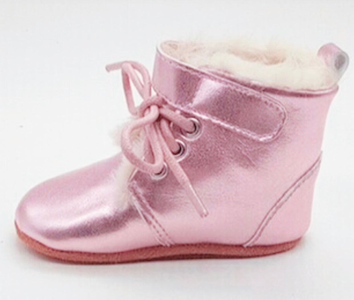 Bella & Ollie Leather Snuggle Boots