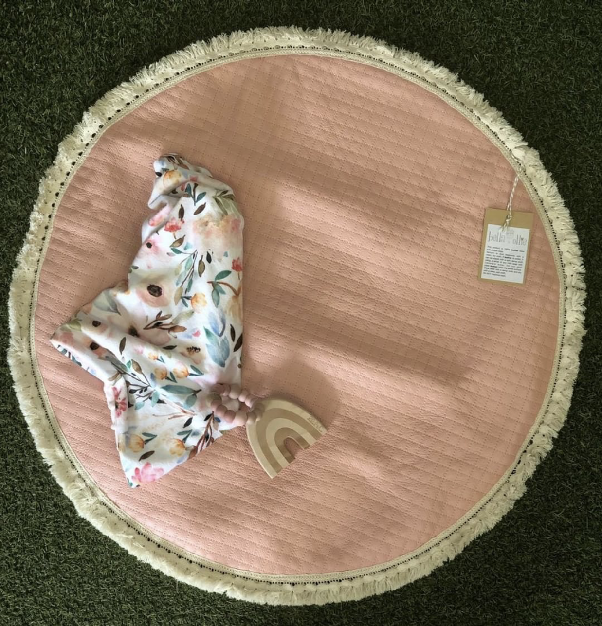 Bella & Ollie Luxe Leather Playmat
