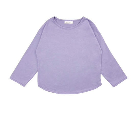 Long Sleeved Lilac Tee