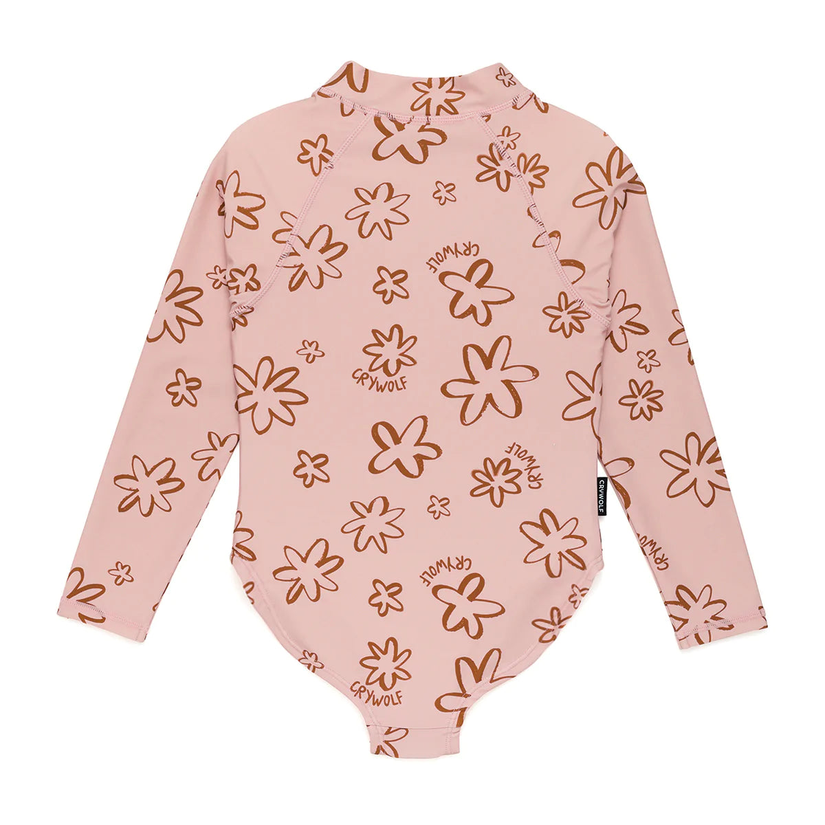 Crywolf Long Sleeve Swimsuit Flower Power