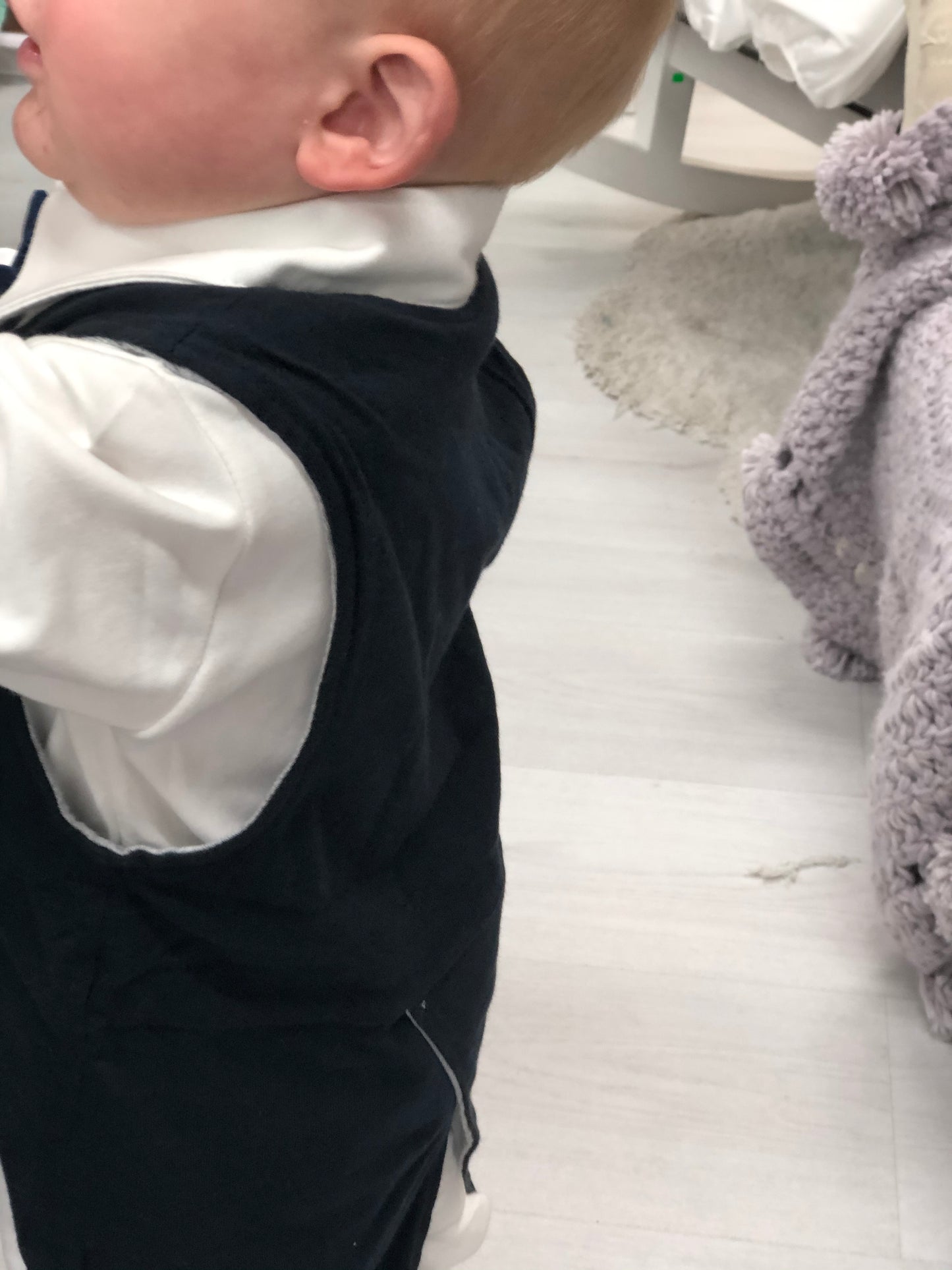 Baby Boys Special Occasion Romper and Waistcoat