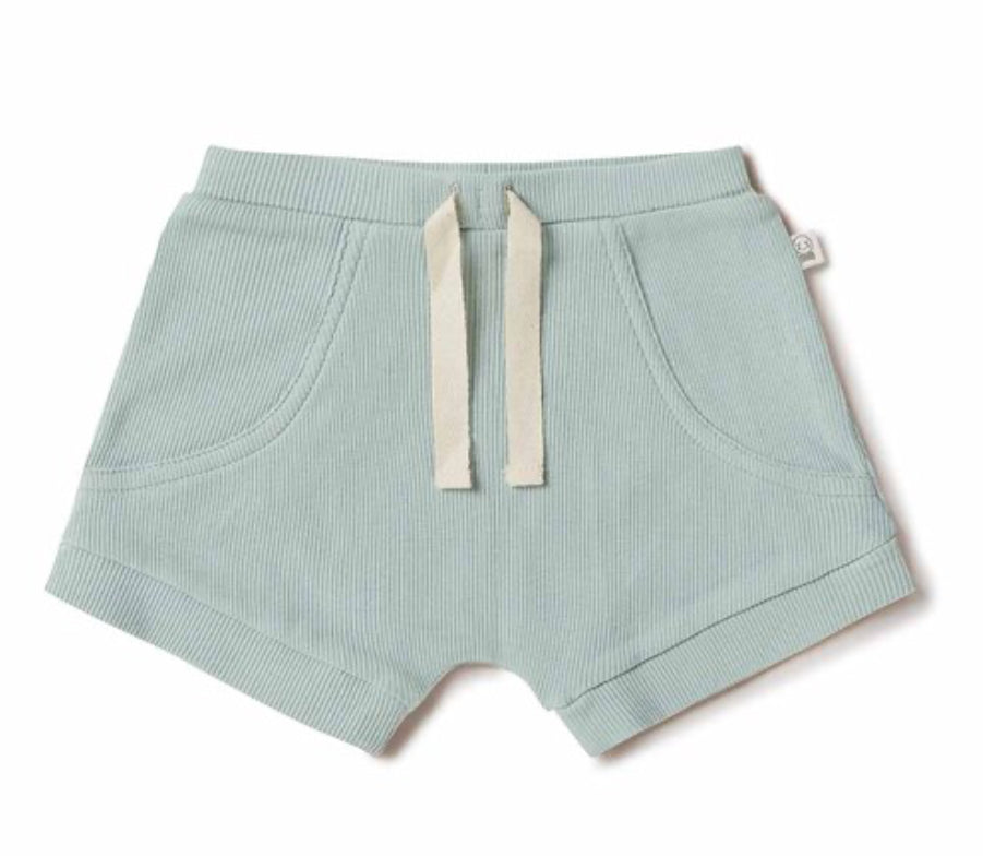 Sage Organic Cotton Shorts